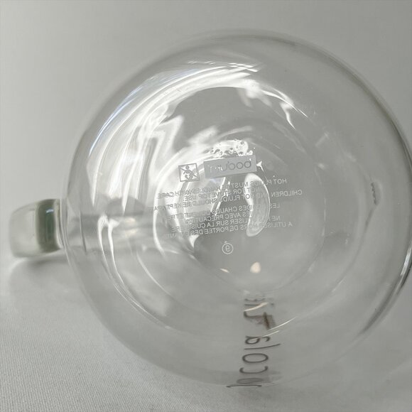 Bodum Chocolatiere Hot Chocolate Glass Jug with Frother Mixer Pitcher - Picture 4 of 6